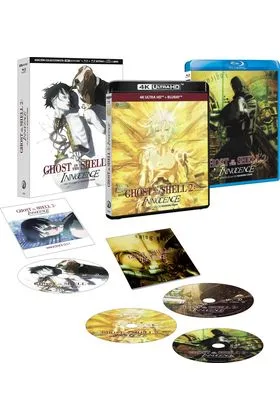 BD GHOST IN THE SHELL 2 INNOCENCE EDICION COLECCIONISTA 4K + BLURAY+ EXTRAS