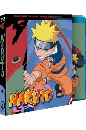 BD NARUTO BOX 9 EPISODES 201 TO 220