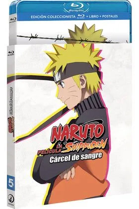 BD NARUTO SHIPPUDEN PELICULA 5 CARCEL DE SANGRE + CORTO