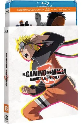 BD NARUTO SHIPPUDEN PELICULA 6 EL CAMINO DEL NINJA + CORTO