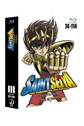 BD SAINT SEIYA COSMOS EDITION BOX 3. ASGARD & POSEIDON (Episodios 74 a 114)
