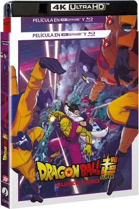 BD DRAGON BALL SUPER SUPER HERO 4K + SLIPCOVER PELICULA