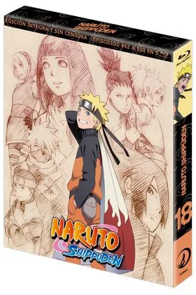 BD NARUTO SHIPPUDEN BOX 18 Episodios 462 a 500