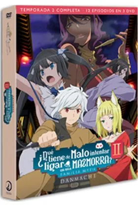 DVD DANMACHI QTDMLEUM TEMPORADA 2