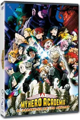 DVD MY HERO ACADEMIA LA PELICULA. EL DESPERTAR DE LOS HEROES