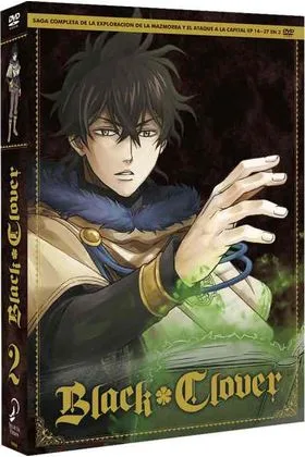 DVD BLACK CLOVER, SAGA COMPLETA DE LA MAZMORRA Y EL ATAQUE A LA CAPITAL