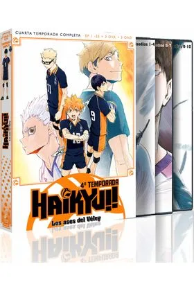 DVD HAIKYU TEMPORADA 4