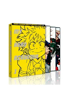 DVD MY HERO ACADEMIA TEMPORADA 1 (2021)