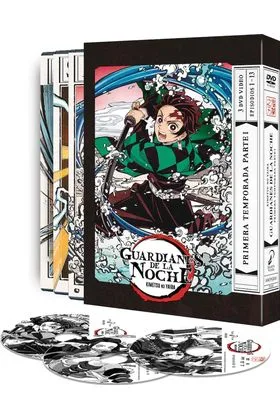 DVD GUARDIANES DE LA NOCHE: KIMETSU NO YAIBA TEMPORADA 1 PARTE1