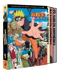 DVD NARUTO SHIPPUDEN BOX1
