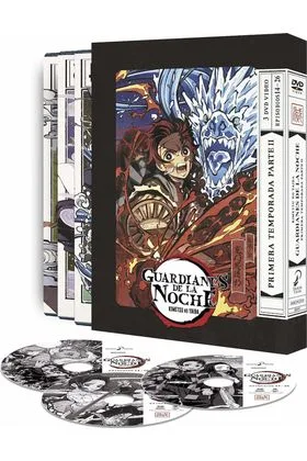 DVD GUARDIANES DE LA NOCHE: KIMETSU NO YAIBA TEMPORADA 1 PARTE2