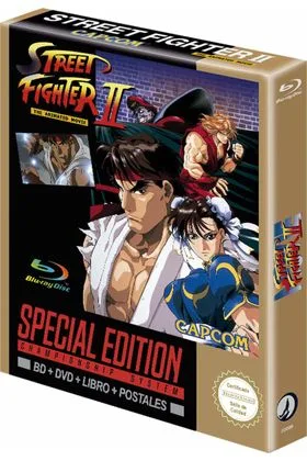 STREET FIGHTER II MOVIE BLURAY EDICIÓN COLECCIONISTAS. EDICION SUPER NINTENDO