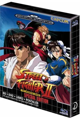 STREET FIGHTER II MOVIE BLURAY EDICIÓN COLECCIONISTAS. EDICION MEGADRIVE