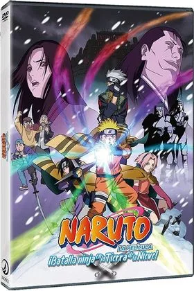 DVD NARUTO BATALLA NINJA EN LA TIERRA DE LA NIEVE (PELICULA 1)