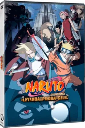 DVD NARUTO LA LEYENDA DE LA PIEDRA DE GELEL (PELICULA 2)
