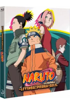 BD NARUTO LA LEYENDA DE LA PIEDRA DE GELEL (PELICULA 2)