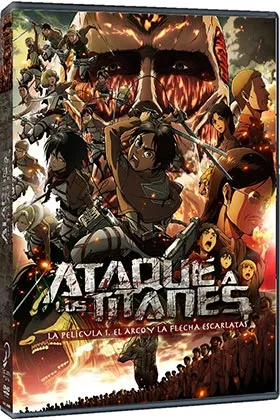 ATAQUE A LOS TITANES. DVD LA PELICULA 1. EL ARCO Y LA FLECHA ESCARLATA