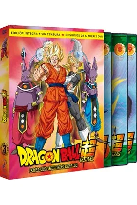 DVD DRAGON BALL SUPER BOX 3 LA SAGA DEL TORNEO DE CHAMPA