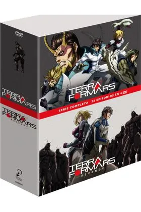 DVD TERRAFORMARS + TERRAFORMARS REVENGE SERIE COMPLETA (REPAQUETEADO)