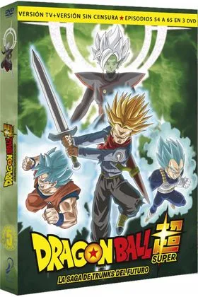 DVD DRAGON BALL SUPER BOX 5. LA SAGA DE TRUNKS DEL FUTURO