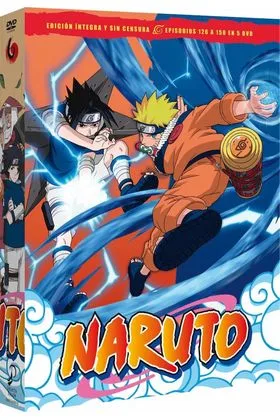 DVD NARUTO BOX 6