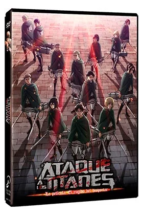 DVD ATAQUE A LOS TITANES  LA PELICULA. EL RUGIDO DEL DESPERTAR