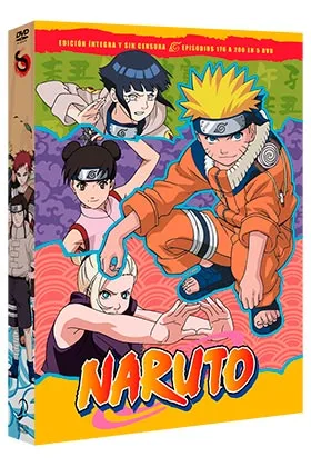 DVD NARUTO BOX 8