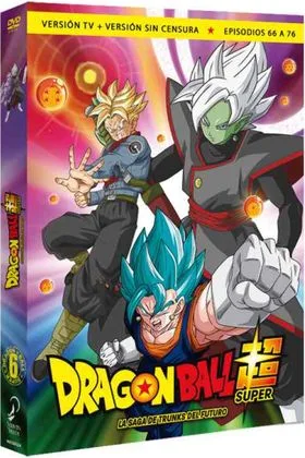 DVD DRAGON BALL SUPER BOX 6. LA SAGA DE TRUNKS DEL FUTURO