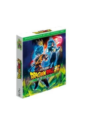 BD DRAGON BALL SUPER BROLY BLURAY COLECCIONISTAS