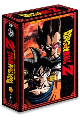 DVD DRAGON BALL Z SAGAS COMPLETAS BOX 1