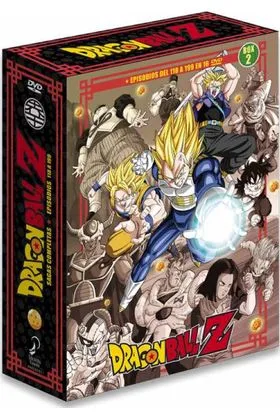 DVD DRAGON BALL Z SAGAS COMPLETAS BOX 2