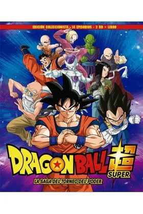 BD DRAGON BALL SUPER BOX 8. LA SAGA DEL TORNEO DE PODER BLURAY COLECCIONISTAS