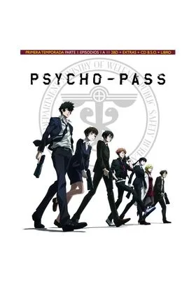BD Psycho Pass Temp 1 Parte 1 Edicion Coleccionista