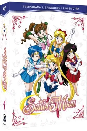 DVD SAILOR MOON TEMPORADA 1