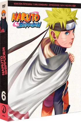 DVD NARUTO SHIPPUDEN BOX 6