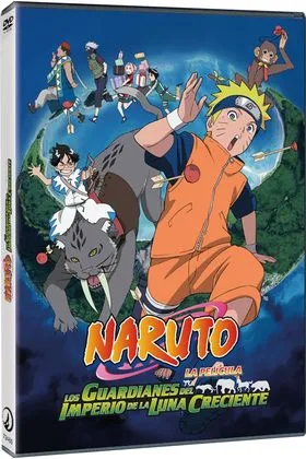 DVD NARUTO LOS GUARDIANES DEL IMPERIO DE LA LUNA CRECIENTE (PELICULA 3)