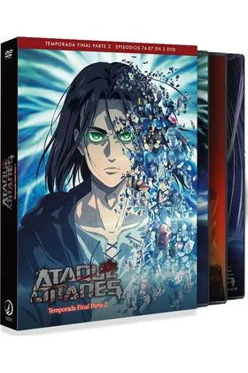 DVD ATAQUE A LOS TITANES TEMPORADA FINAL PARTE 2