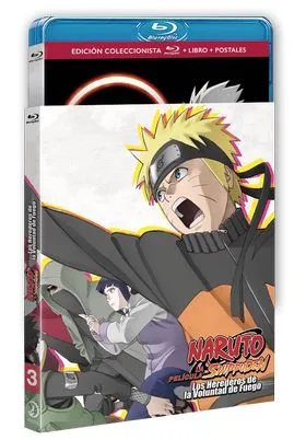 BD Naruto Shippuden Pelicula 3 los Herederos de la Voluntad de Fuego