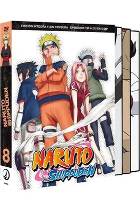 DVD NARUTO SHIPPUDEN BOX 8
