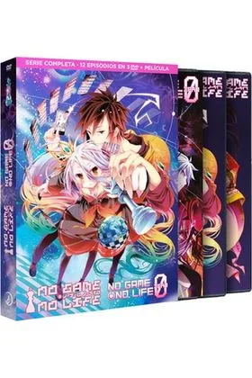 DVD NO GAME NO LIFE SERIE COMPLETA