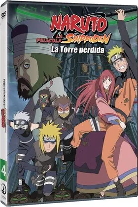 DVD NARUTO SHIPPUDEN PELICULA 4 LA TORRE PERDIDA + CORTO
