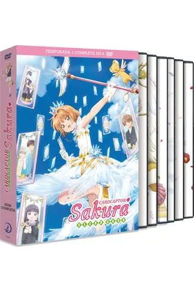 DVD SAKURA CARDCAPTOR CRELAR CARD T1 COMPLETA