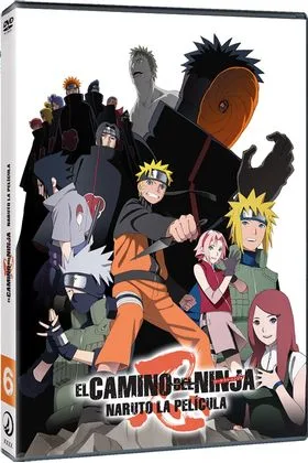 DVD NARUTO SHIPPUDEN PELICULA 6 EL CAMINO DEL NINJA + CORTO