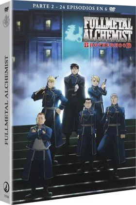 DVD FULLMETAL ALCHEMIST BROTHERHOOD BOX 2