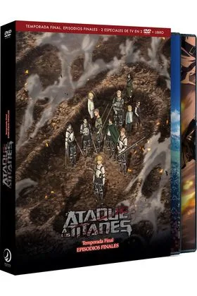 DVD ATAQUE A LOS TITANES LOS CAPITULOS FINALES