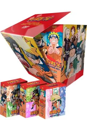 DVD NARUTO MONSTER BOX 2024. (45 DVD)