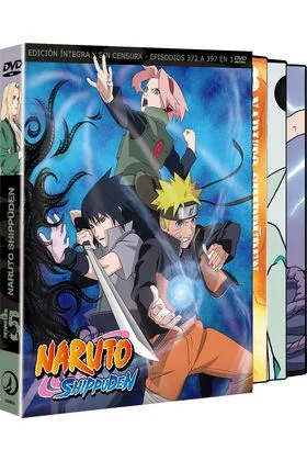 DVD NARUTO SHIPPUDEN BOX15