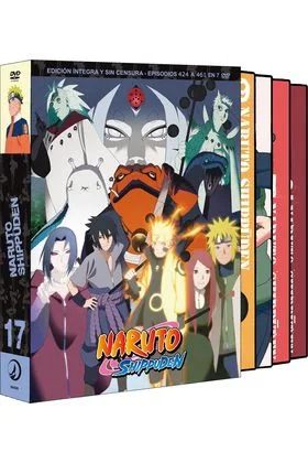 DVD NARUTO SHIPPUDEN BOX 17
