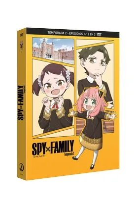 DVD SPY X FAMILY TEMPORADA 2 (episodios 1 a 12)