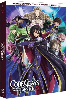 DVD CODE GEASS - LELOUCH, EL DE LA REBELIÓN R2